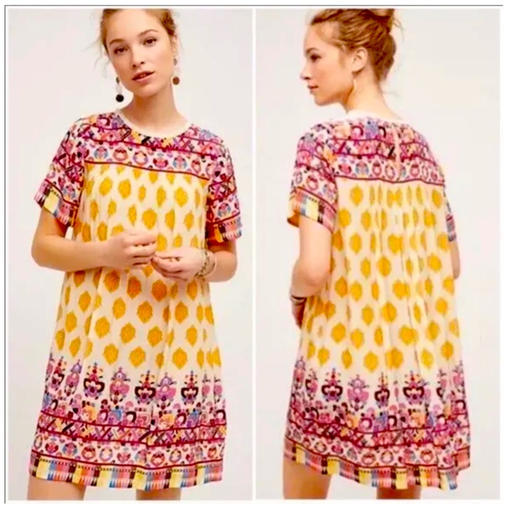 Anthropologie Tanvi Kedia Caltha Dress